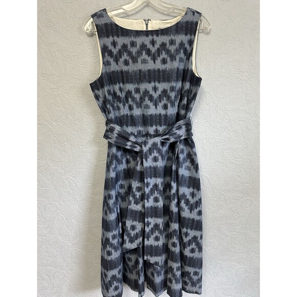 NWT LL Bean Signature Size 12 Poplin A Line Dress G21 - Picture 3 of 9